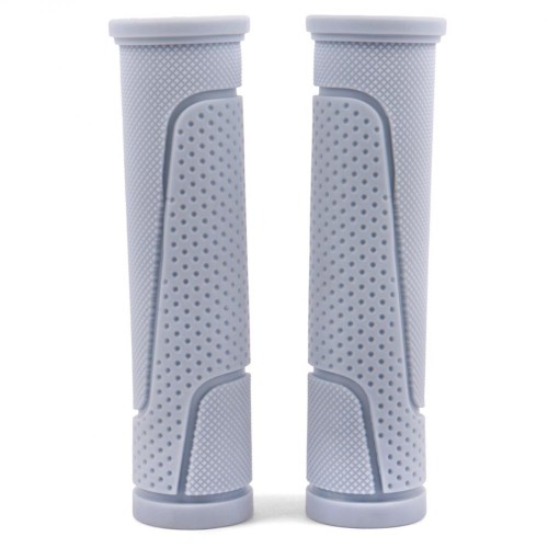 Грипсы 125 мм резиновые, инд. уп. Vinca Spor, серыеt