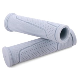 Грипсы 125 мм резиновые, инд. уп. Vinca Spor, серыеt