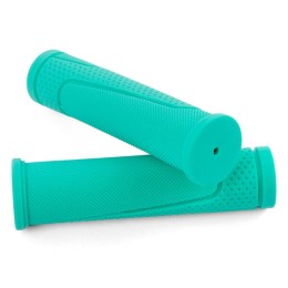 Грипсы 125 мм резиновые, инд. уп. Vinca Sport, цвета морской волны