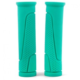 Грипсы 125 мм резиновые, инд. уп. Vinca Sport, цвета морской волны