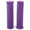 Грипсы 125 мм резиновые, инд. уп. Vinca Sport, фиолетовые