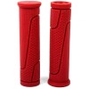Грипсы 125 мм резиновые, инд. уп. Vinca Sport, красные