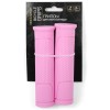 Грипсы 125 мм резиновые,  инд. уп. Vinca Sport, розовые