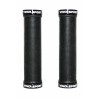 Грипсы 130 мм Vinca Sport, с замками, черные
