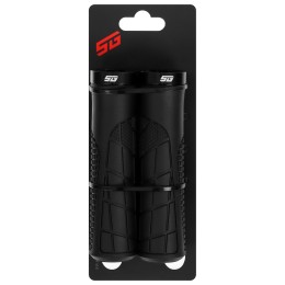 Грипсы 135 мм STG HL-G316, Lock-On, чёрные