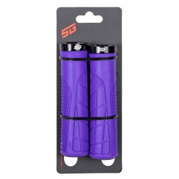 Грипсы 135 мм STG HL-G316, Lock-On, фиолетовый
