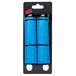 Грипсы 135 мм STG HL-G316, Lock-On, синий