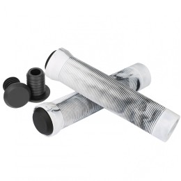 Грипсы 145 мм VOKUL для трюкового самоката, красный/белый