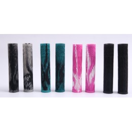 Грипсы 160 мм для трюкового самоката, черные с ромбами