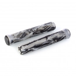 Грипсы 160 мм для трюкового самоката, серые/черные