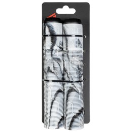 Грипсы 165 мм STG Gravity, белые с черным