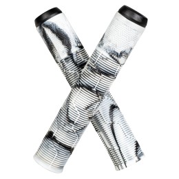 Грипсы 165 мм STG Gravity, белые с черным