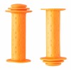 Грипсы детские, резиновые, длина 102мм, оранжевые, инд.уп.Vinca Sport