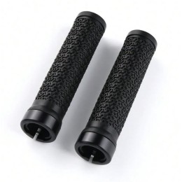 Грипсы RideRace 135 мм, lock-on, литые без баренд, черные