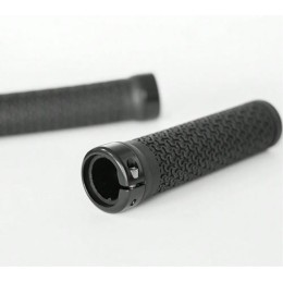 Грипсы RideRace 135 мм, lock-on, литые без баренд, черные