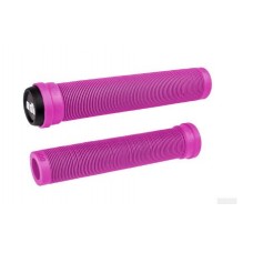 Грипсы ODI Soft Longneck 160 мм, розовые с пластик грипстопами, без фланцев