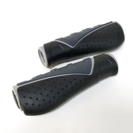 Грипсы Velo VLG-709AD3, черный/серый