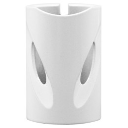 Хомут Haevner Milano перламутровый белый