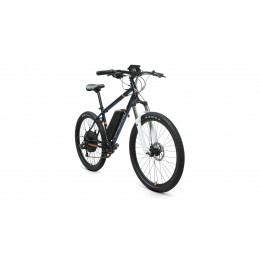 Электровелосипед FORWARD CYCLONE PLUS 26 E-500, темно-синий
