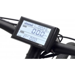 Электровелосипед FORWARD CYCLONE PLUS 26 E-500, темно-синий