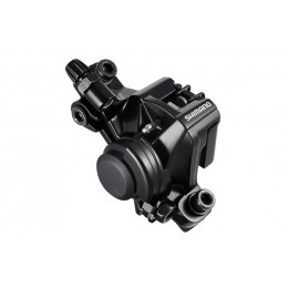 Калипер задний Shimano BR-M375 160/180 с колодками и адаптером, без уп.