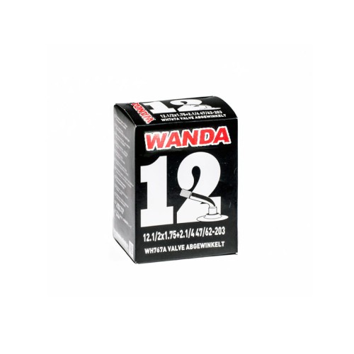 Камера 12 1/2"x2 1/4 A/V гнутый нипель WANDA бутиловая