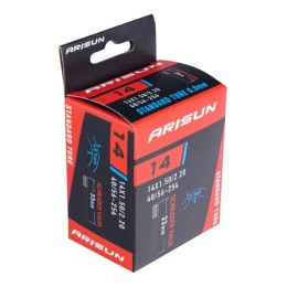 Камера 14"х1,5/2,2 ARISUN (40/56-254) AV 33мм, 0.9мм, бутил