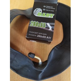 Камера 260х55 A/V (кривой сосок) бутил