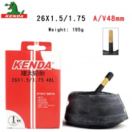 Камера 26"х1,5/1,75 KENDA, автонипель A/V 48 мм