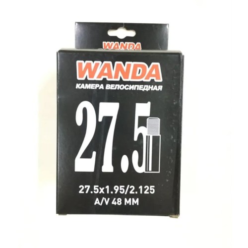 Камера 27,5"х1,79/2.125 Wanda, автониппель 48мм (упак.: коробка)
