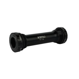 Каретка Fat Bike, под ось 24мм. KENLI KL-110L. с пром. подшипниками BLACK  STEEL CUPS & TUBE