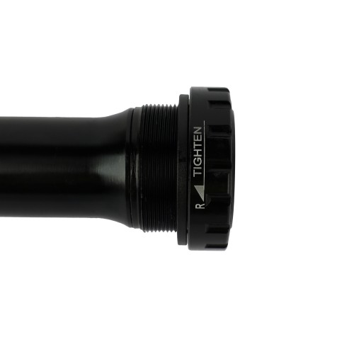 Каретка Fat Bike, под ось 24мм. KENLI KL-110L. с пром. подшипниками BLACK  STEEL CUPS & TUBE