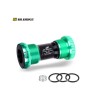 Каретка Hollowtech 2 BLOOKE BB52 Зеленая