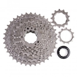 Кассета 10-ск. SUNSHINE HR10-36, 11-36T, никелиров.