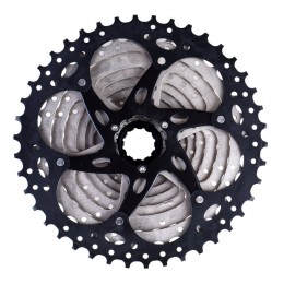 Кассета 10 ск. SUNSHINE HR10-42, 11-42T, никелиров., 530 г