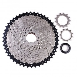 Кассета 12 ск. SUNSHINE HR12-46, 12S 11-46T, никелиров., на пауке, чёрная звезда, 570 г