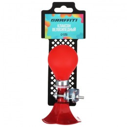Клаксон Graffiti, стальной, красный