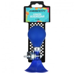 Клаксон Graffiti, стальной, синий