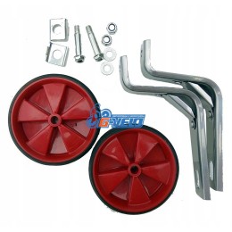 Колесики опорные для 18"-20" LITTLE STAR JK7843, диам. 110 мм, пластик, красный