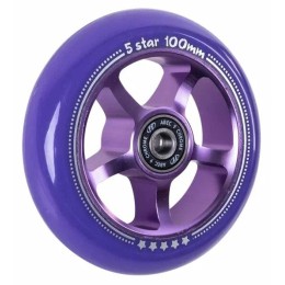 Колесо 100х24мм Tech Team X-Treme 5 star purple