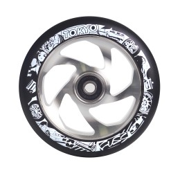 Колесо 110 мм Ethic "Tokyo fuss" Dorisha wheel, silver / black