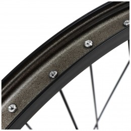 Колесо 20" BMX переднее Dream Bike, обод двойной алюминиевый, 36 спиц