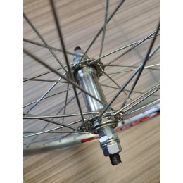 Колесо 20" переднее алюминиевый двойной обод цвет SILVER втулка ХРОМ