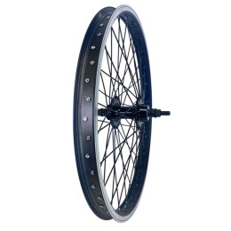 Колесо 20" заднее BMX (ЗВМХ-01,  зад. спорт, однос. усиленный, гайка, ал.вт, 36 спиц)