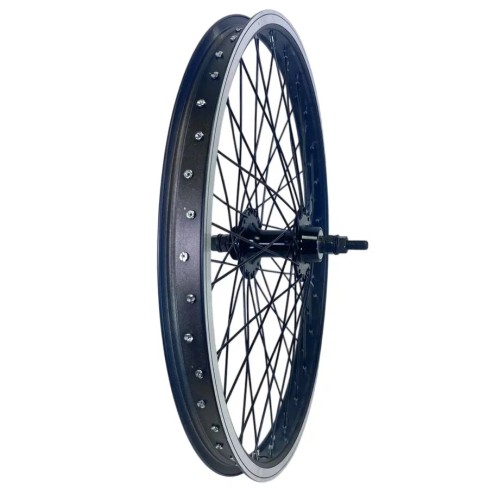 Колесо 20" заднее BMX (ЗВМХ-01,  зад. спорт, однос. усиленный, гайка, ал.вт, 36 спиц)