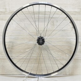 Колесо 24" заднее алюминиевый двойной обод спортивная втулка