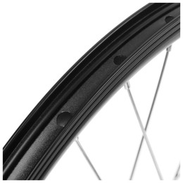 Колесо 24" заднее Dream Bike, алюминиевый двойной обод, 32 сп., под трещотку, под диск. тормоз, эскцентрик