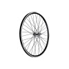 Колесо 24" заднее двойной ал. обод, гайки, D-brake, под трещотку