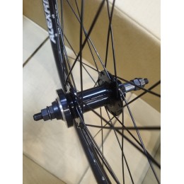 Колесо 24" заднее Supra BH A208RB трещотка, диск, гайки, чёрное