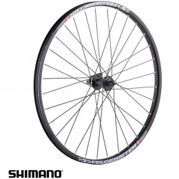 Колесо 26" переднее, двустенный пист.алюм.обод 32 отв., втулка Shimano HB-TX505 диск.